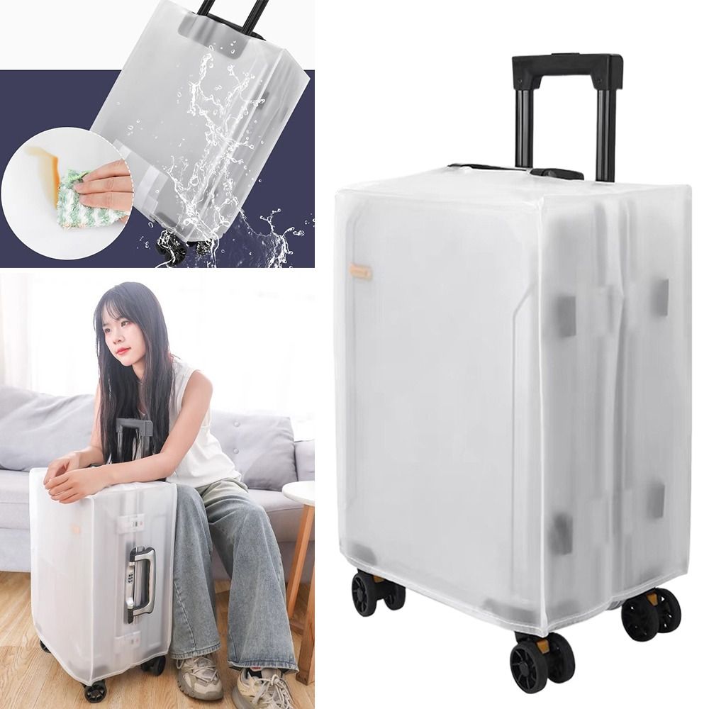 Waterproof Suitcase Cover Protector - Neue Mattierte Kofferschutzhülle Staubdichte Wasserdichte Kofferabdeckung
