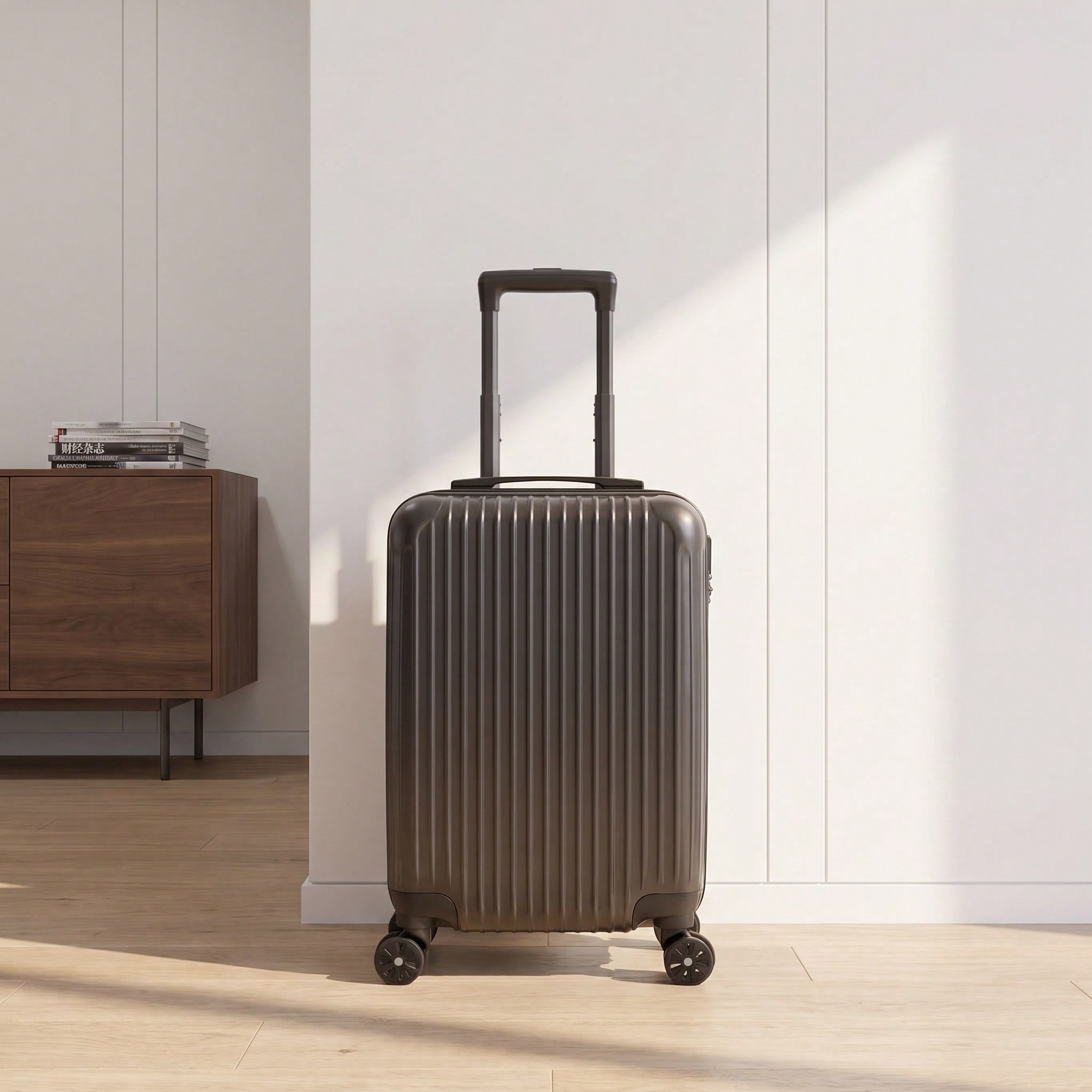 Cabin Size Lightweight Travel Trolley - 20 Zoll ABS Hartschalen-Handgepäck, verschleißfester Rollkoffer