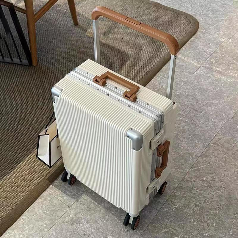 Aluminum Frame Carry On Luggage - Neuer breiter Trolley-Koffer mit großer Kapazität