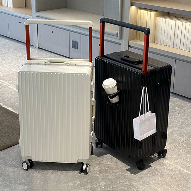 Aluminum Frame Carry On Luggage - Neuer Koffer mit breitem Griff auf