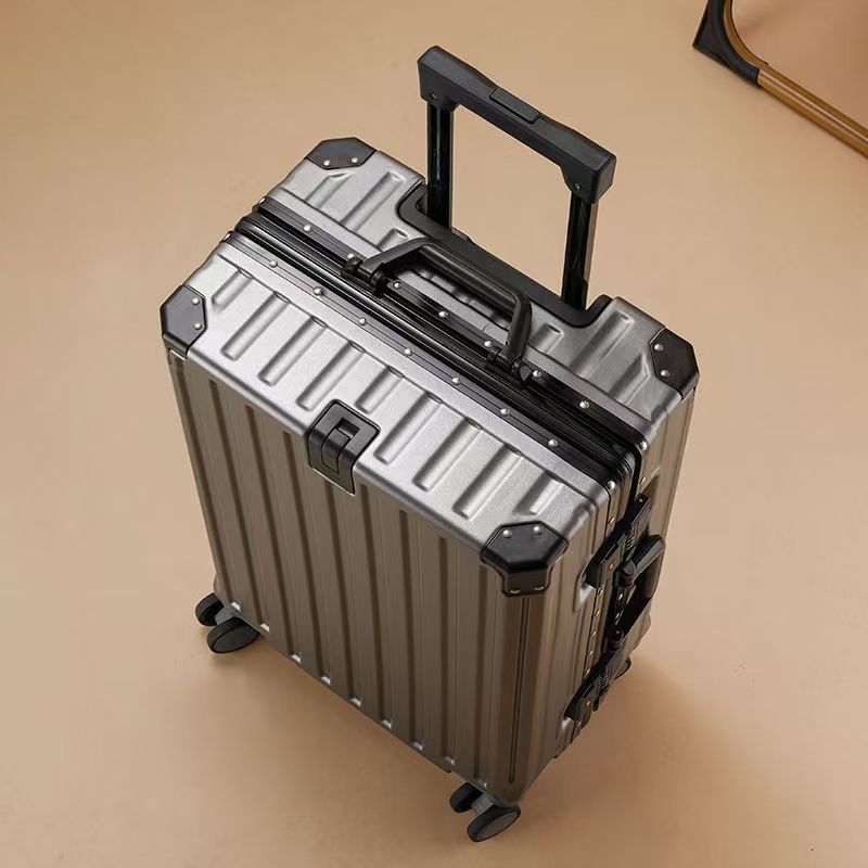Aluminum Frame Carry On Luggage - 20-30 Zoll Aktualisierter Aluminiumrahmen-Koffer mit großer