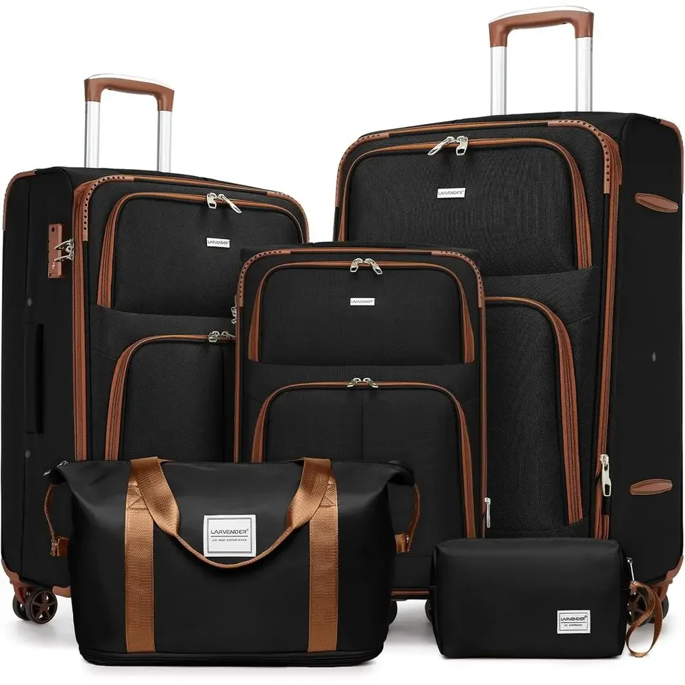 5-teiliges Erweiterbares Koffe – Expandable Hard Shell Luggage Set Bewertung und Preis