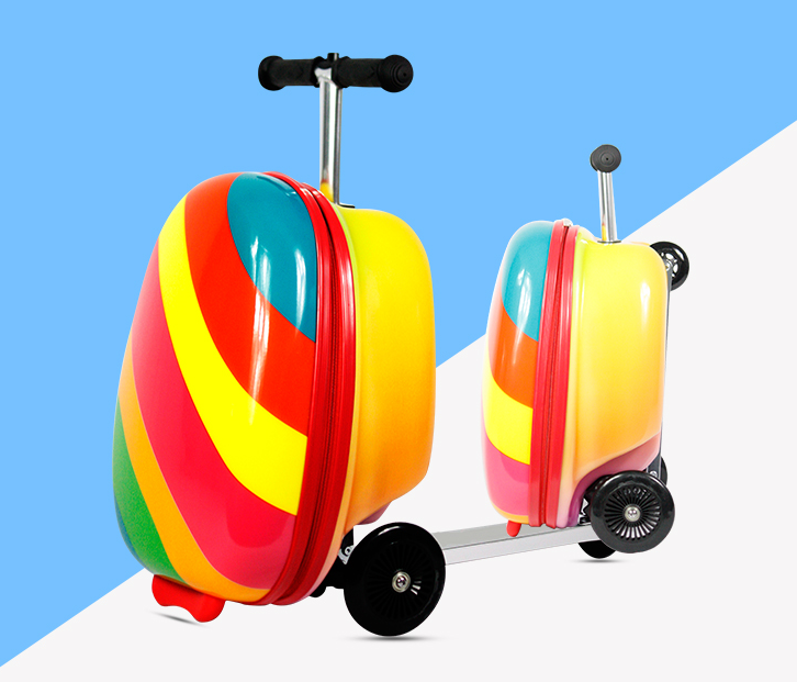 Kinder-Fahrt auf Koffer, Rolle – Kids Ride On Suitcase Scooter Bewertung und Preis