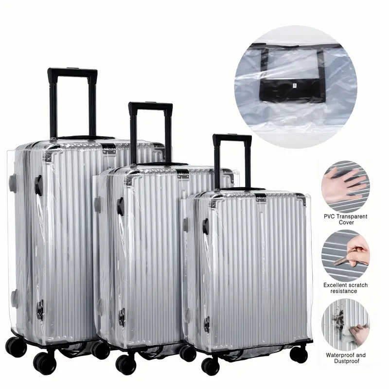 18-30 Zoll Koffer PVC-Abdeckun – Luggage Protective Cover Transparent Bewertung und Preis