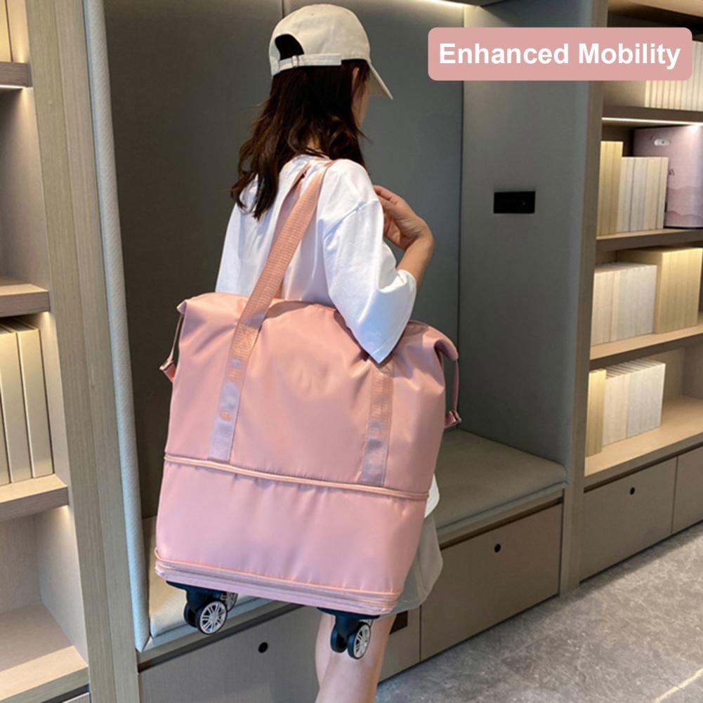 Erweiterbare Reisetasche, erwe – Foldable Rolling Luggage Bag Bewertung und Preis
