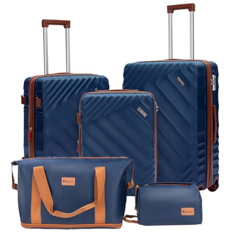 5-teiliges Hartschalen-Koffers – Expandable Hard Shell Luggage Set Bewertung und Preis