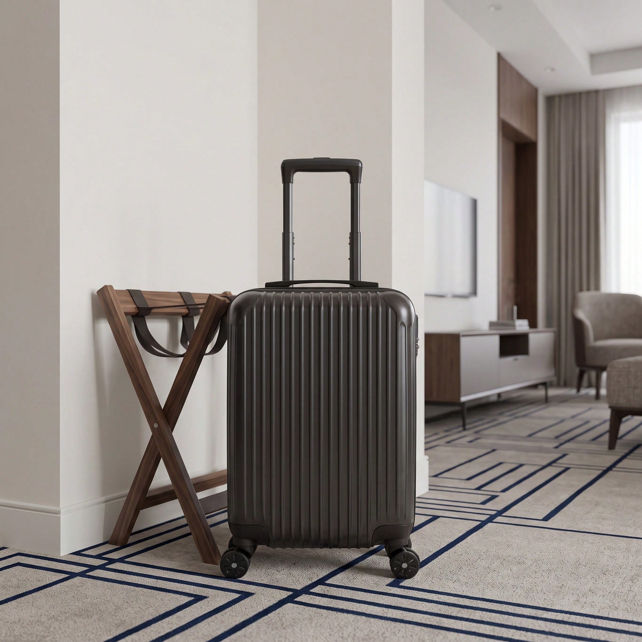 20 Zoll ABS Hartschalen-Handge – Cabin Size Lightweight Travel Trolley Bewertung und Preis