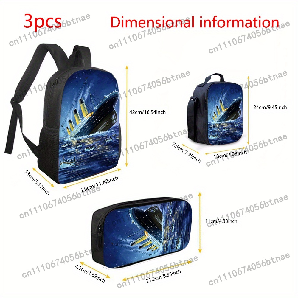 3-teiliges Rucksack-Set mit Ti – Handbags Bewertung und Preis