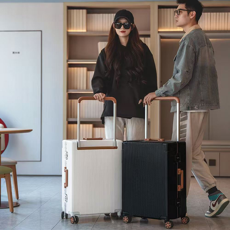 Neuer breiter Trolley-Koffer m – Aluminum Frame Carry On Luggage Bewertung und Preis