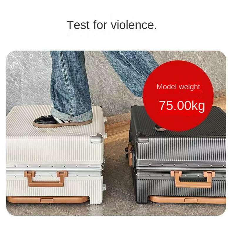 Neuer breiter Trolley-Koffer m – Aluminum Frame Carry On Luggage Bewertung und Preis