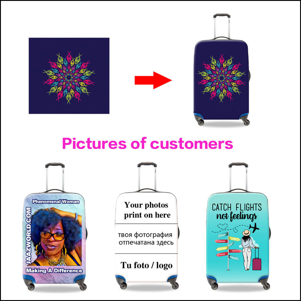 Damen Maßgefertigter Cartoon-P – Waterproof Suitcase Cover Protector Bewertung und Preis