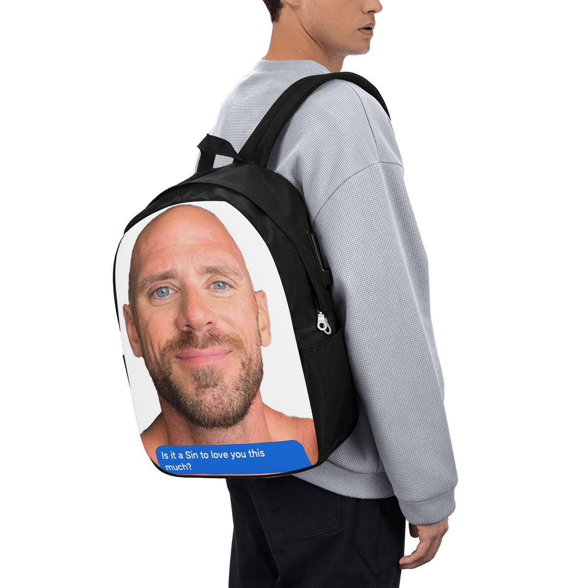 Johnny Sins Flirty Text Bubble – Travel Bags Bewertung und Preis