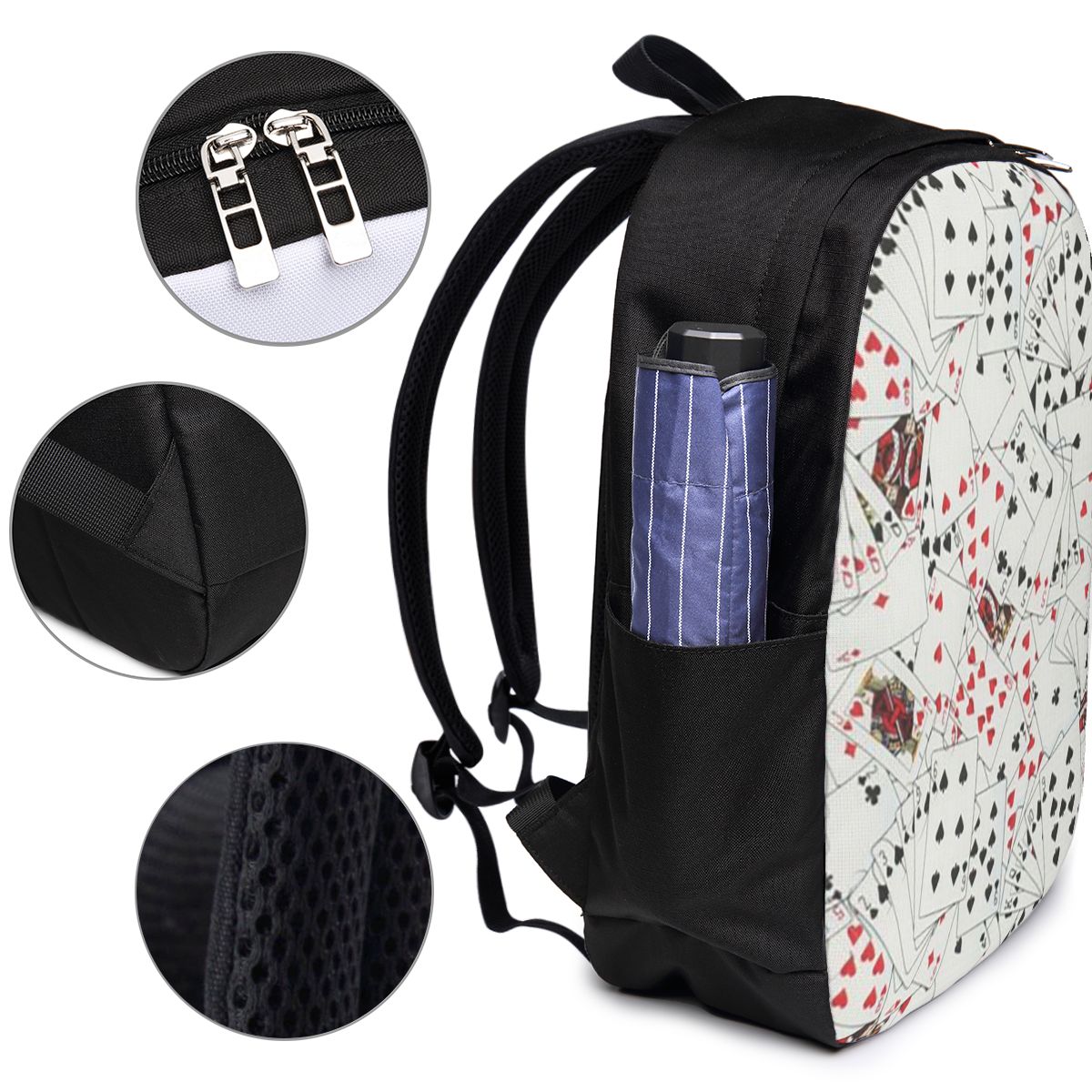 Rucksack mit Spielkarten-Poker – Backpacks Bewertung und Preis