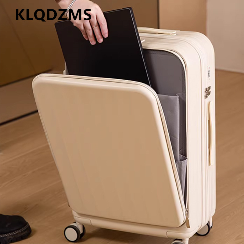 KLQDZMS Multifunktionaler Koff – Front Opening Laptop Luggage 24 Inch Bewertung und Preis