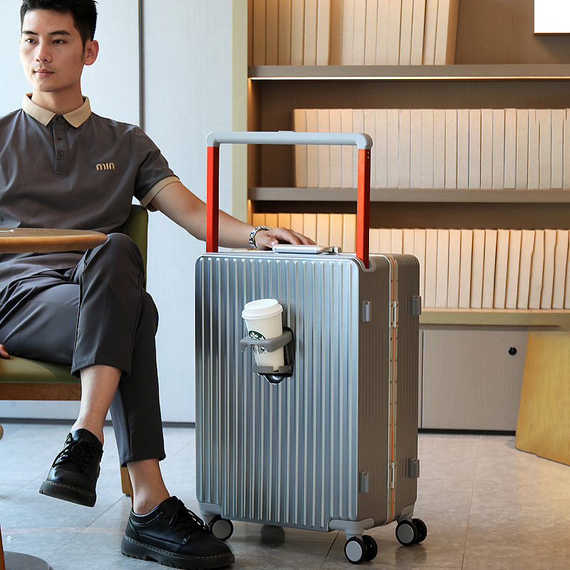 Neuer Koffer mit breitem Griff – Aluminum Frame Carry On Luggage Bewertung und Preis