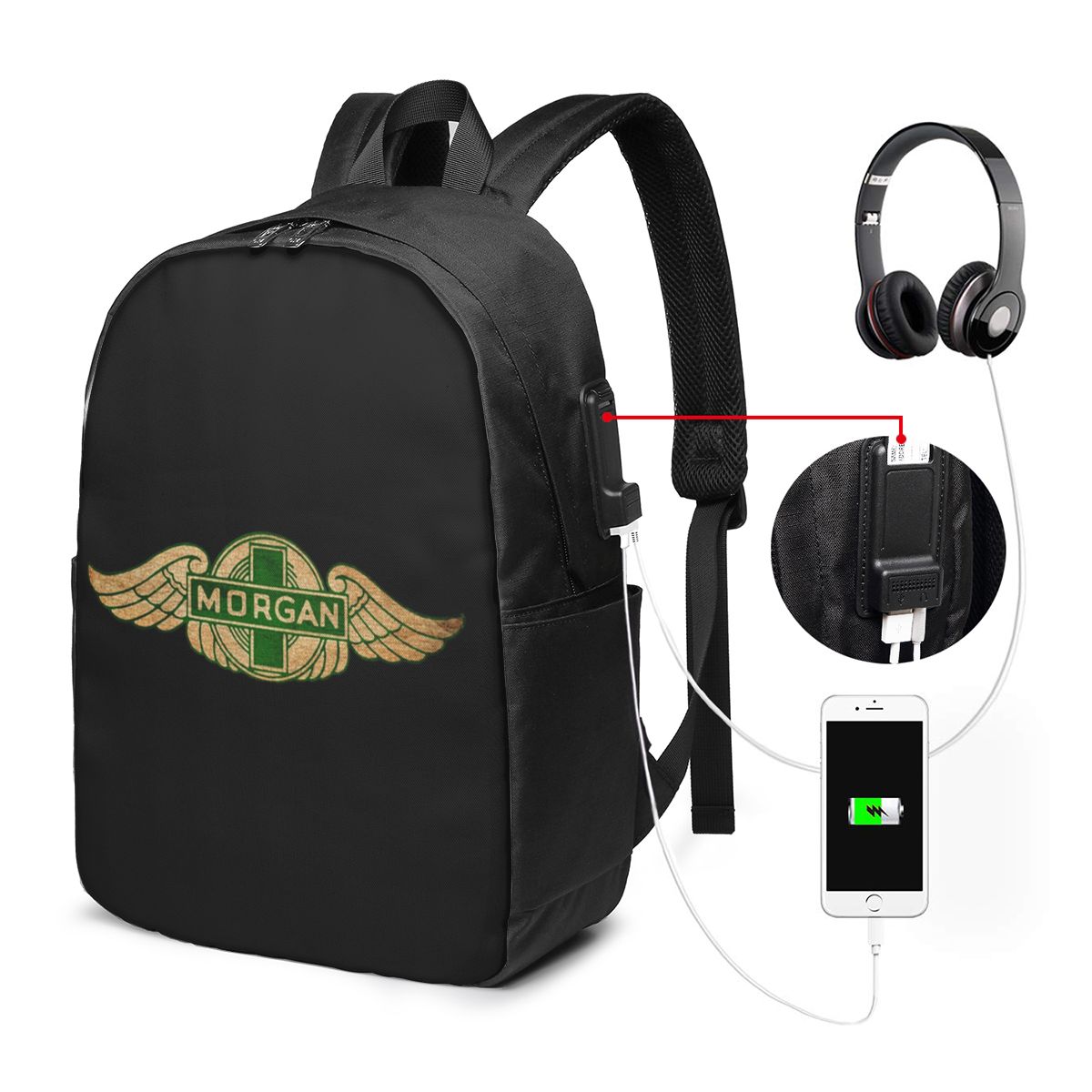 Morgan Motor Car Company Rucks – Backpacks Bewertung und Preis
