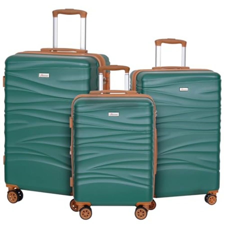 Hartschalen-Kofferset mit 3 Te – Expandable Hard Shell Luggage Set Bewertung und Preis