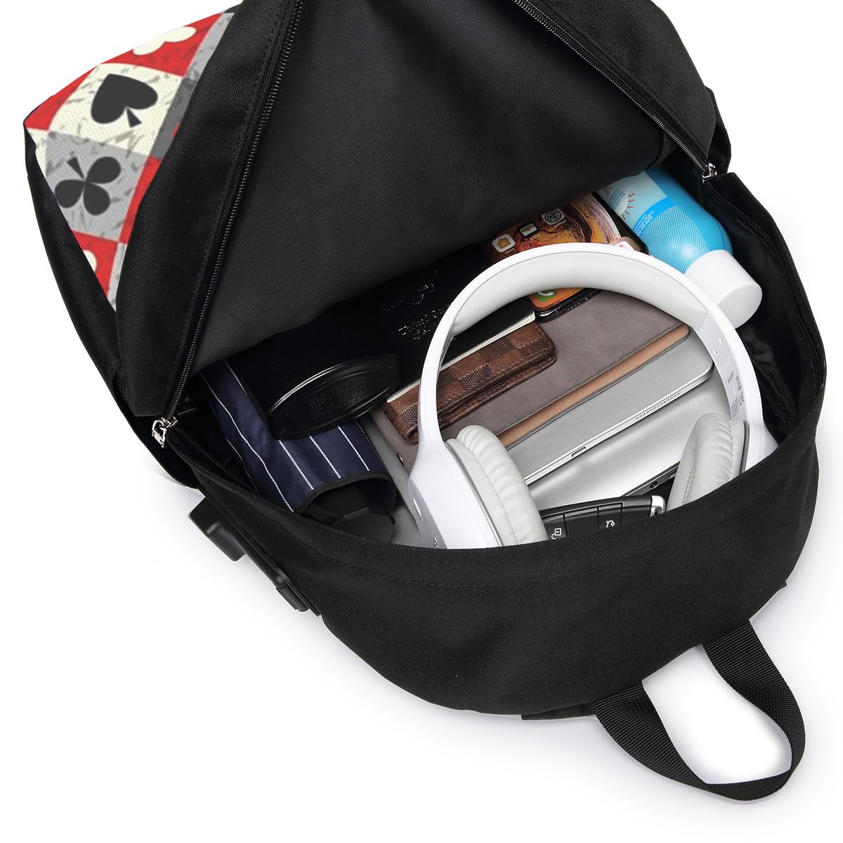 Rucksack mit Spielkarten-Poker – Backpacks Bewertung und Preis