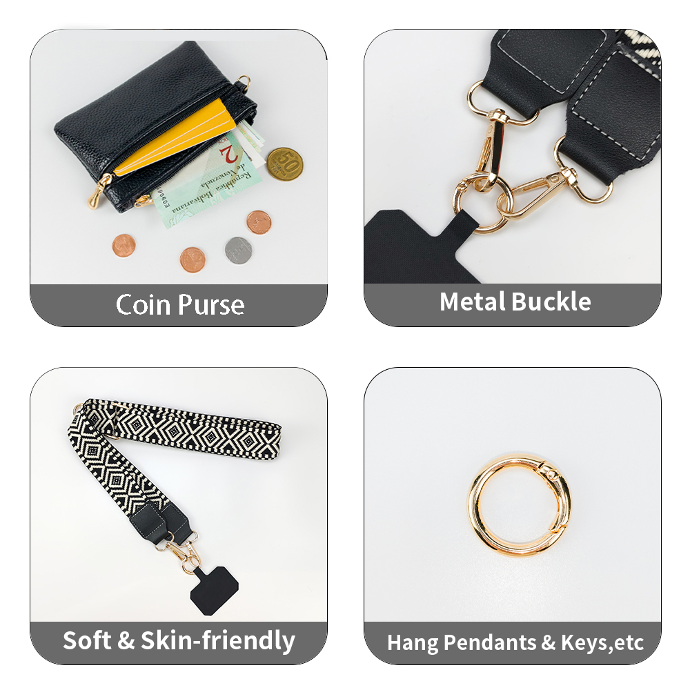 2-in-1 Handyband mit Reißversc – Wallets Bewertung und Preis