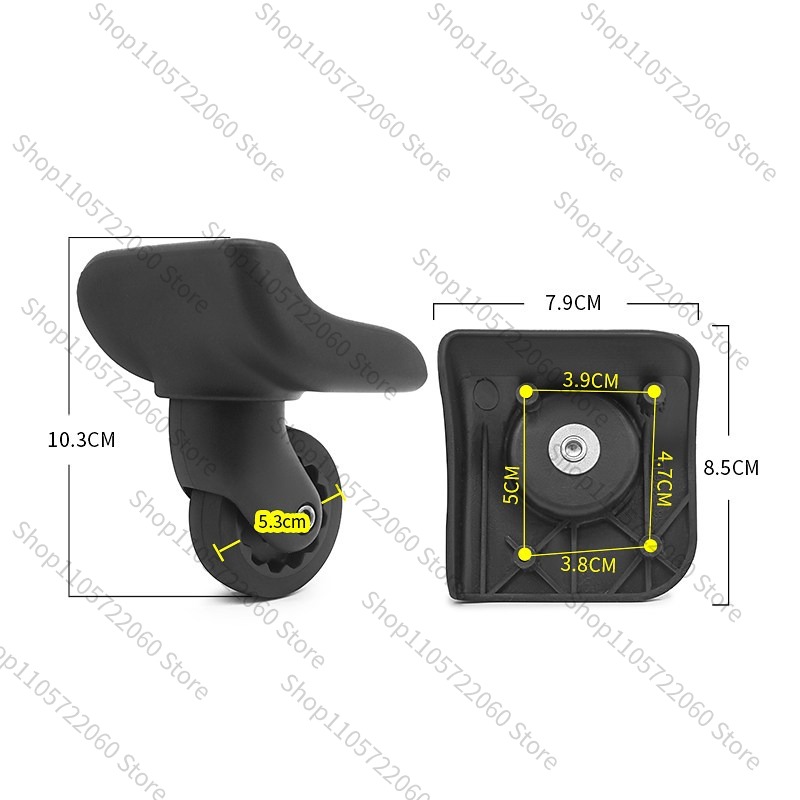 Für BW042 #   Ersatz-Gepäckrad – Silent Replacement Luggage Wheels Bewertung und Preis
