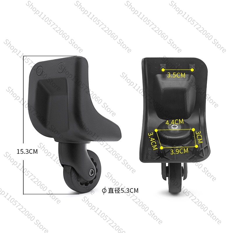 Für BW042 #   Ersatz-Gepäckrad – Silent Replacement Luggage Wheels Bewertung und Preis