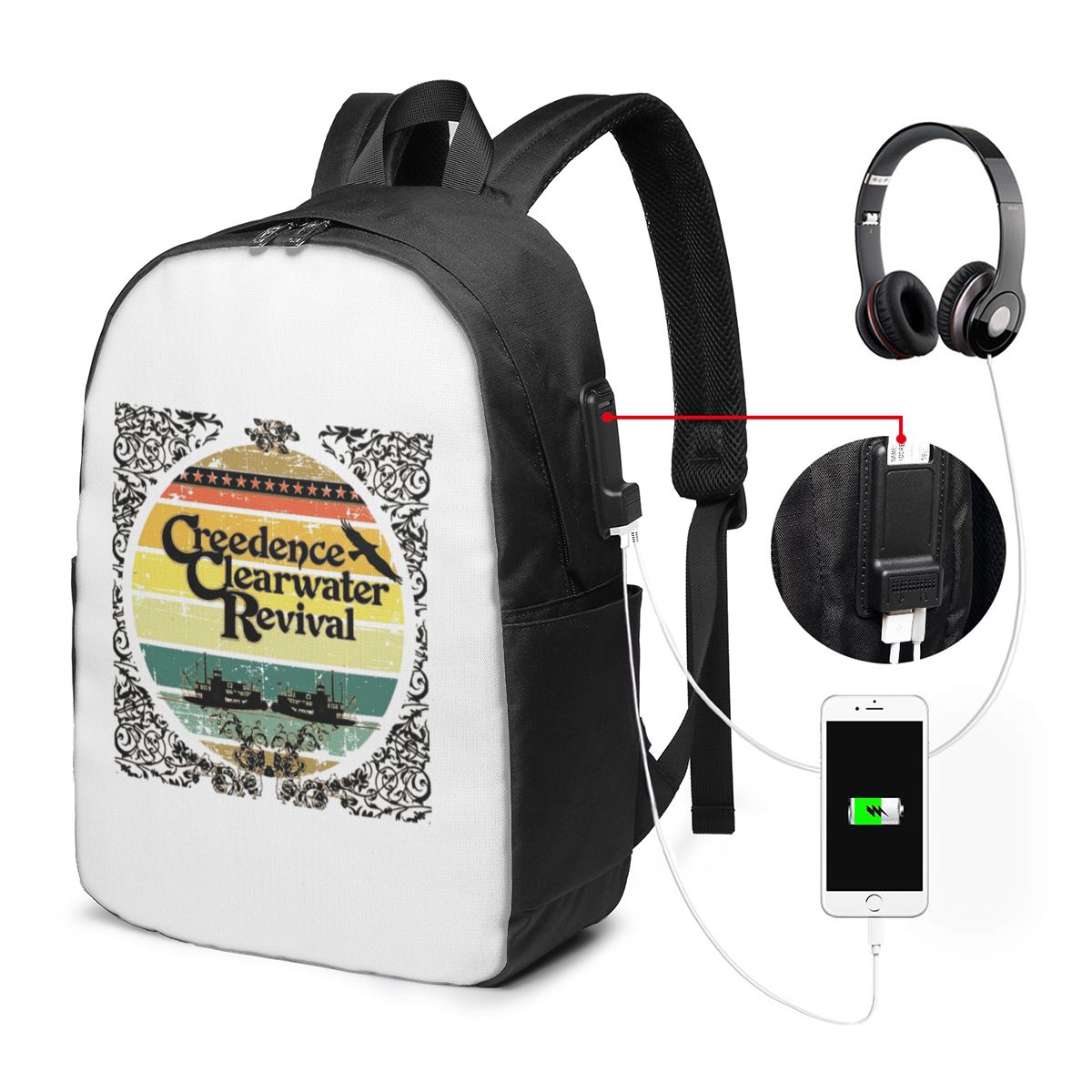 Creedence Clearwater Revival R – Backpacks Bewertung und Preis