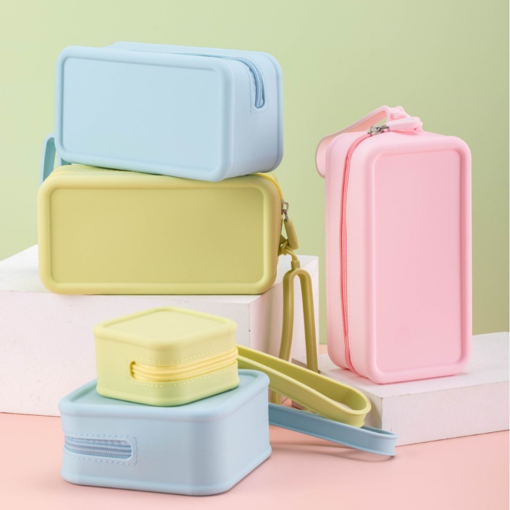 Tragbare Silikon-Geldbörse mit – Cosmetic Bags Bewertung und Preis