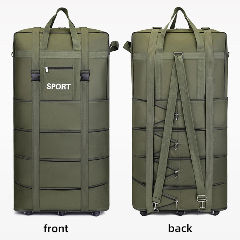 Plus Airline Checked Bag Oxfor – Foldable Rolling Luggage Bag Bewertung und Preis